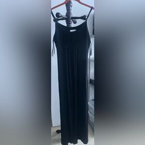 Calvin Klein Black Textured Dress